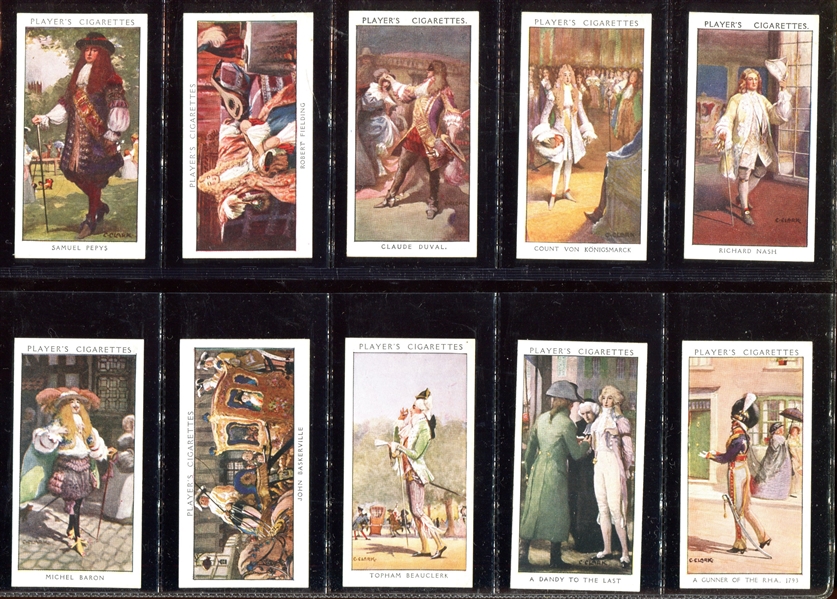 1932 John Player Dandies Complete Set of (50) Cards
