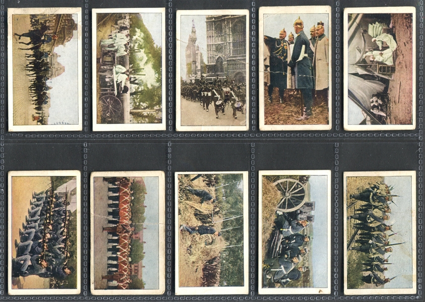T121 Sweet Caporal World War I Scenes Near Complete (233/250) Set of Cards