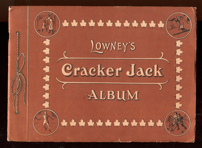 V410 Lowney Cracker Jack Sports Album 