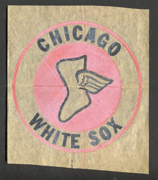 1960 Topps Hot-Iron Transfer - Chicago White Sox with Original Envelope