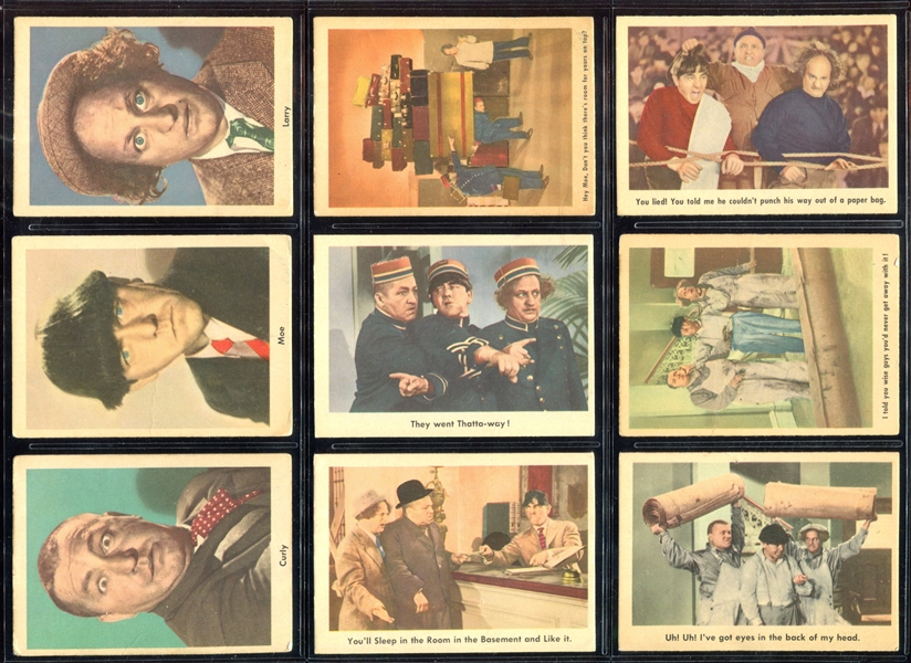 1959 Fleer Three Stooges Complete Set of (96) Cards