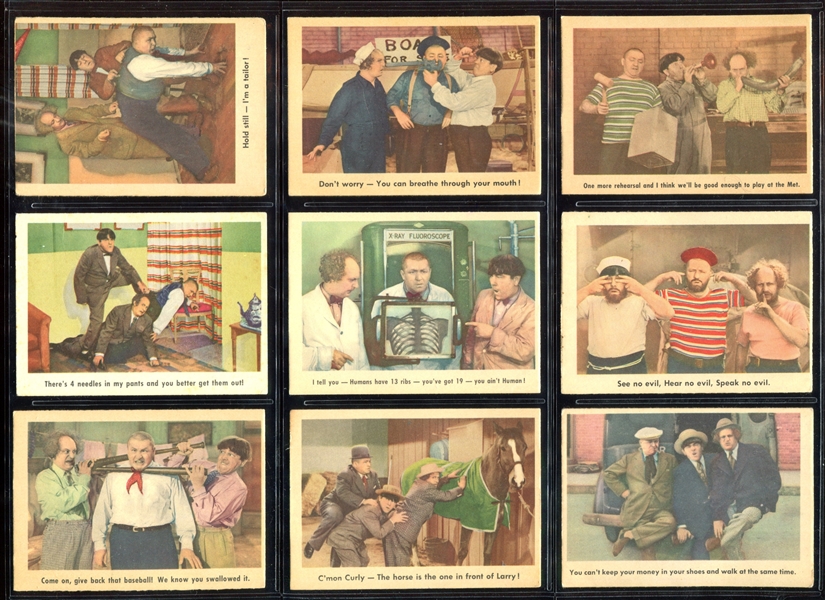 1959 Fleer Three Stooges Complete Set of (96) Cards