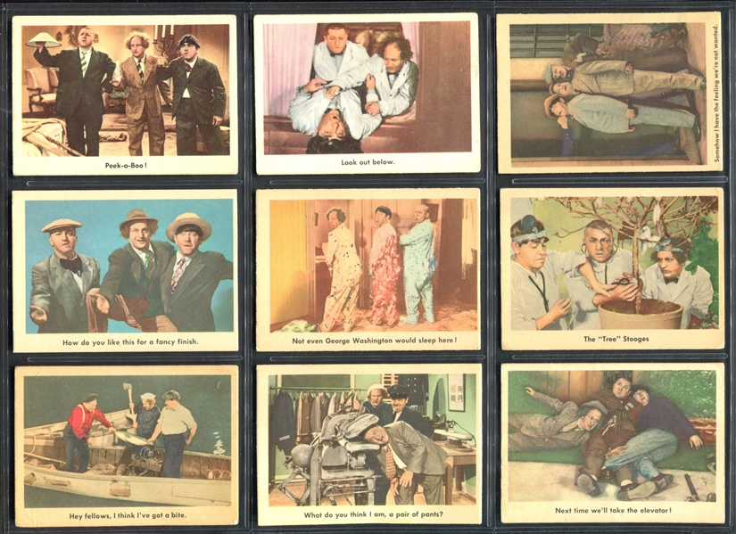 1959 Fleer Three Stooges Complete Set of (96) Cards