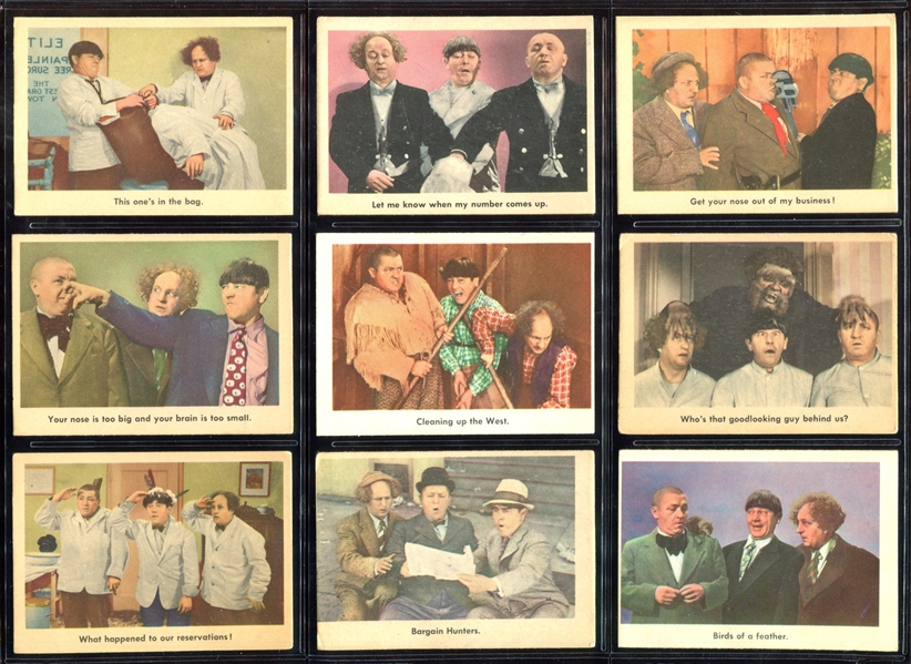 1959 Fleer Three Stooges Complete Set of (96) Cards