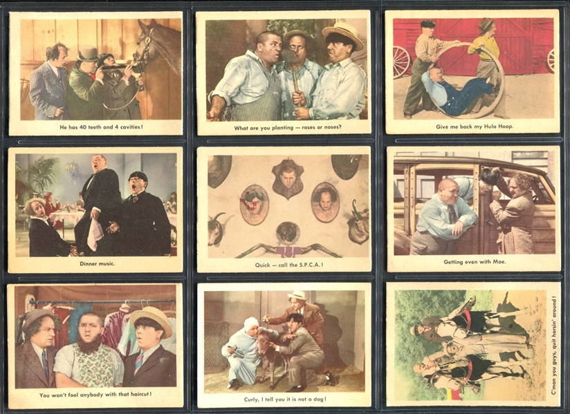 1959 Fleer Three Stooges Complete Set of (96) Cards