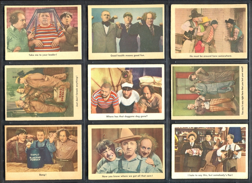 1959 Fleer Three Stooges Complete Set of (96) Cards