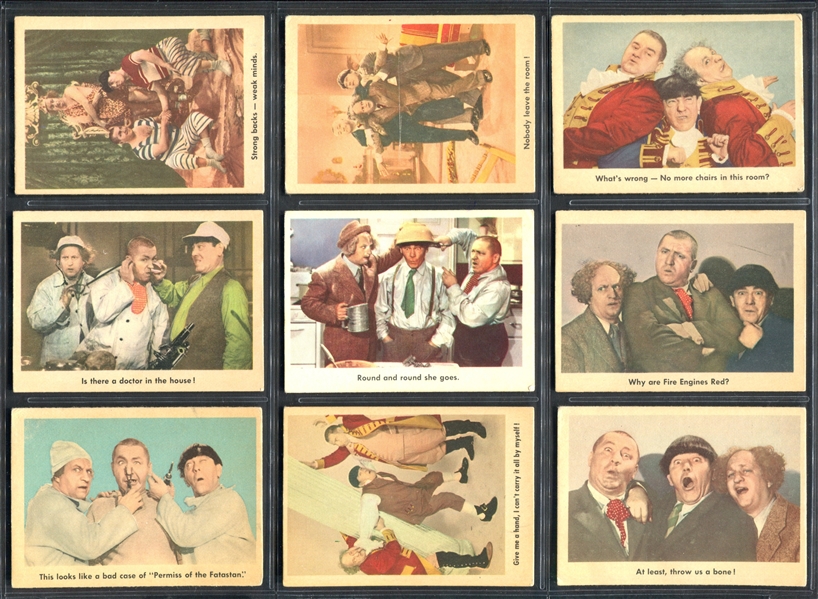 1959 Fleer Three Stooges Complete Set of (96) Cards