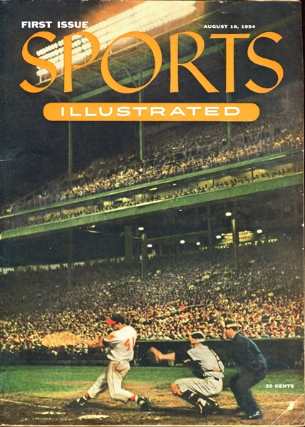 1954 Sports Illustrated First Issue with All Baseball Cards