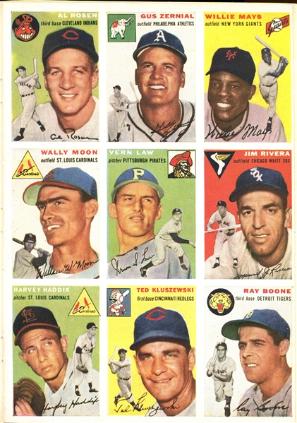 1954 Sports Illustrated First Issue with All Baseball Cards