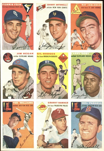 1954 Sports Illustrated First Issue with All Baseball Cards