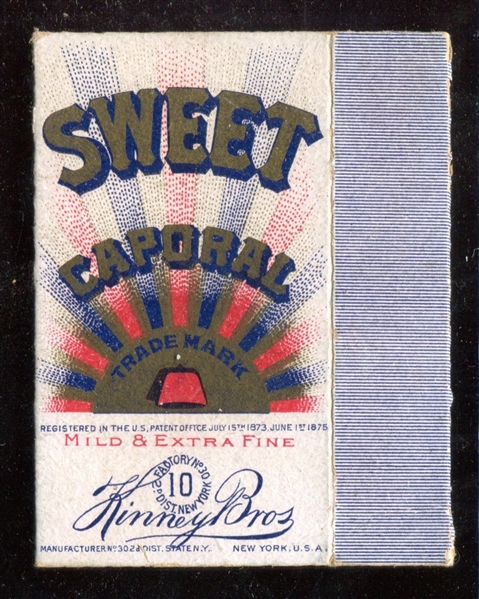 1910's Sweet Caporal Tobacco Packaging (Shell Only)