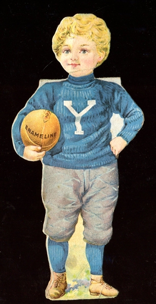 Fantastic 1910's Yale University Football Lot of (2) Ephemera Pieces