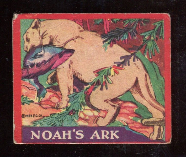 R100 Flatbush Gum Noah's Ark - American Puma Type Card