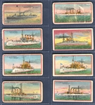 E3 American Caramel Battleships Complete Set of (21) Cards