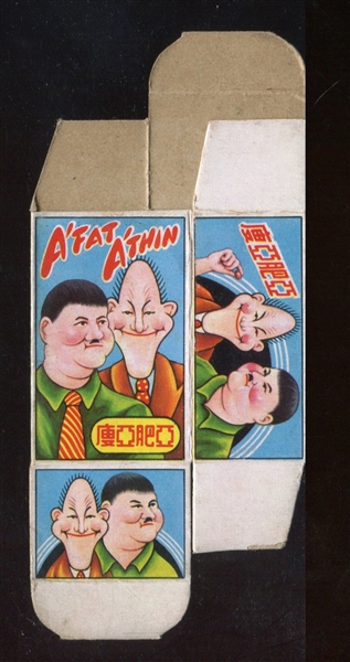 Interesting 1960's Asian Laurel and Hardy Possible Candy Box