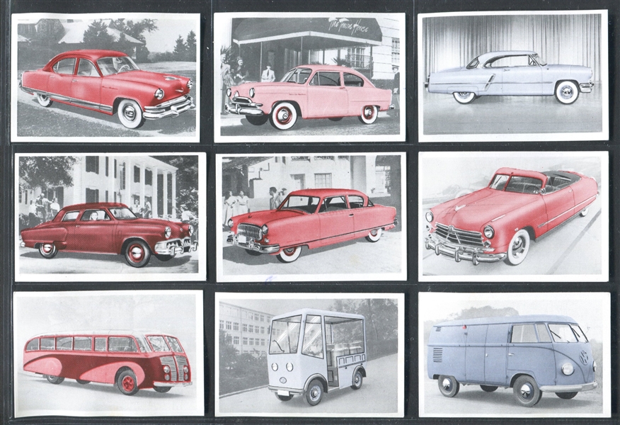 1950's German Automobile Lot of (51) Cards