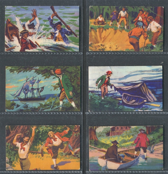 1970's Peak Frean (Australia) Treasure Island Lot of (15) Cards