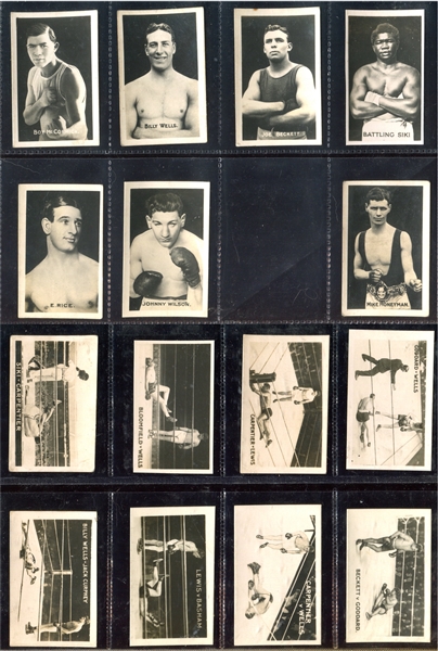 Vintage Lot of (260) Boxing Cards From Numerous Sets