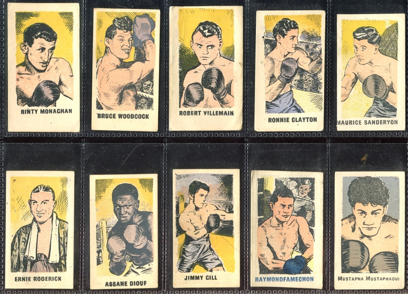 Vintage Lot of (260) Boxing Cards From Numerous Sets