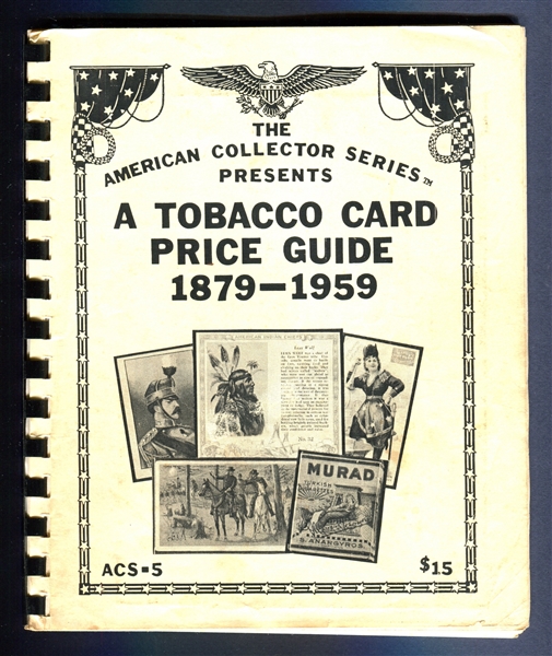 Hobby Archaeology: American Collector Series Tobacco Card Price Guide 1879-1959