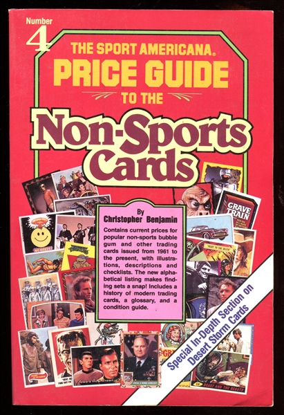 Hobby Archaeology: Beckett Sport Americana Price Guide to Non-Sports Cards #4 (RED)