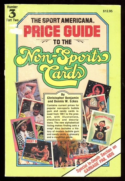 Hobby Archaeology: Beckett Sport Americana Price Guide to Non-Sports Cards #3 (LIGHT GREEN)