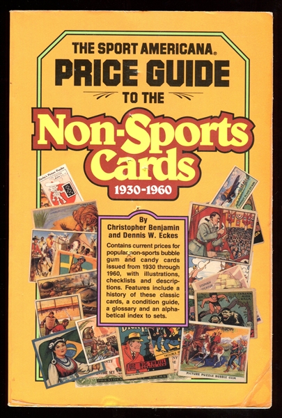 Hobby Archaeology: Beckett Sport Americana Price Guide to Non-Sports Cards (YELLOW)