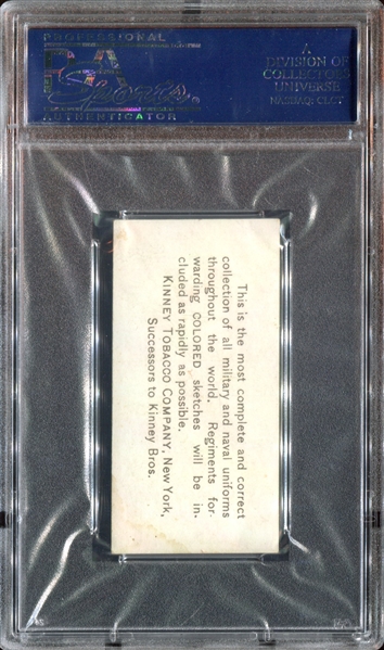 N224 Kinney Military Forestry Guard Italy - 1886 PSA5 EX