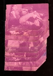 1920s Dark Pink Western Movie Scenes Lot of (11) Cards