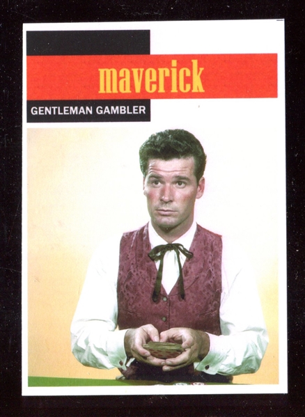 1958 Topps “TV Westerns” #74 James Garner Maverick NM-MT ***LEMKE CARD***