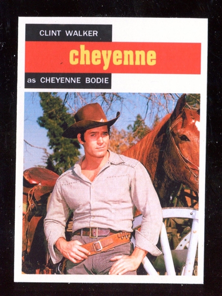 1958 Topps “TV Westerns” #97 Clint Walker Cheyenne NM-MT ***LEMKE CARD***