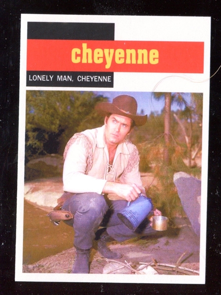1958 Topps “TV Westerns” #98 Clint Walker Cheyenne NM-MT