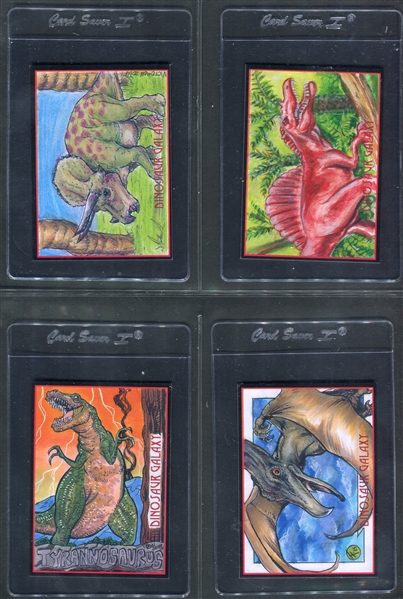 2015 Monsterwax Galaxy “Dinosaur Galaxy” 144 cards NM-MT With Extras