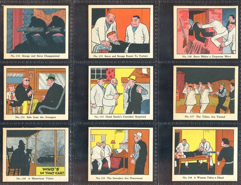R41 Walter Johnson Candy Dick Tracy High Series Complete Set of (24) Cards