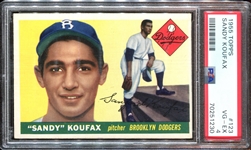 1955 Topps Sandy Koufax #123 VGEX