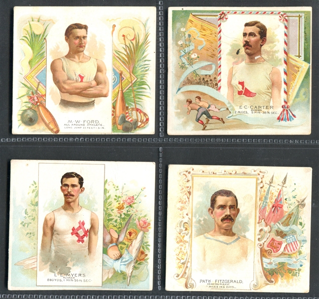 N43 Allen & Ginter Champions Lot of (6) Cards 