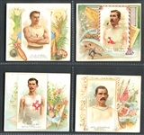 N43 Allen & Ginter Champions Lot of (6) Cards 