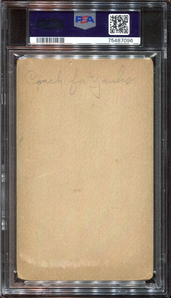 1922 Exhibits Art Fletcher Autographed PSA/DNA 