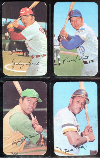 1971 Topps Supers Lot of (47) Cards