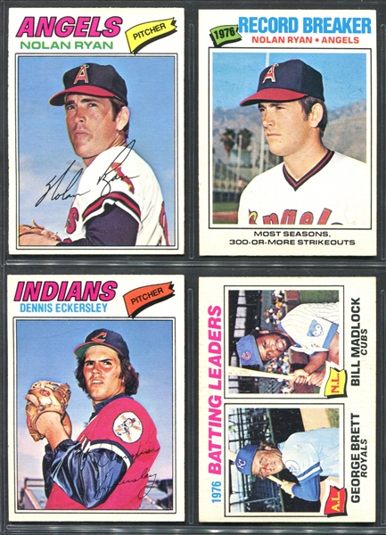 1977 O-Pee-Chee Baseball High Grade Set of (264) Cards