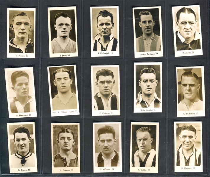 1932 Du Beukelaer All Sports Complete Set of (100) High Grade Cards