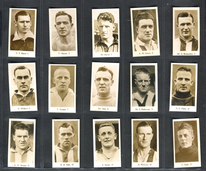  1932 Du Beukelaer All Sports Complete Set of (100) High Grade Cards