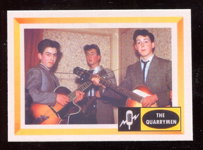 1960 Fleer “Spins & Needles” #81 The Quarrymen NM-MT ***LEMKE CARD***