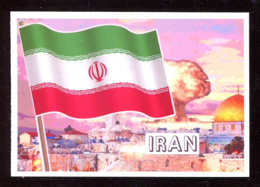 1956 Topps “Flags of the World” #82 Iran NM-MT ***LEMKE CARD***