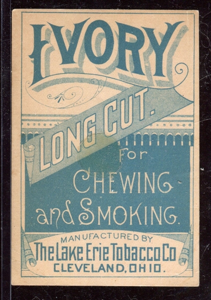 N559 Lake Erie Tobacco Ivory Long Cut Governors - Benjamin Biggs of Delaware