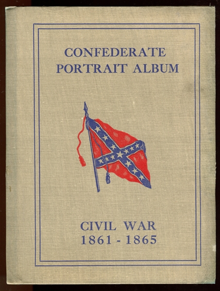 E-UNC American Chicle Confederate Portrait Album Complete with Unmounted Inner Plate