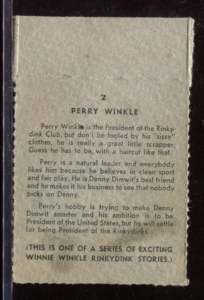 R722-12 Novel Package Denny Dimwit #2 Perry Winkle With Tab