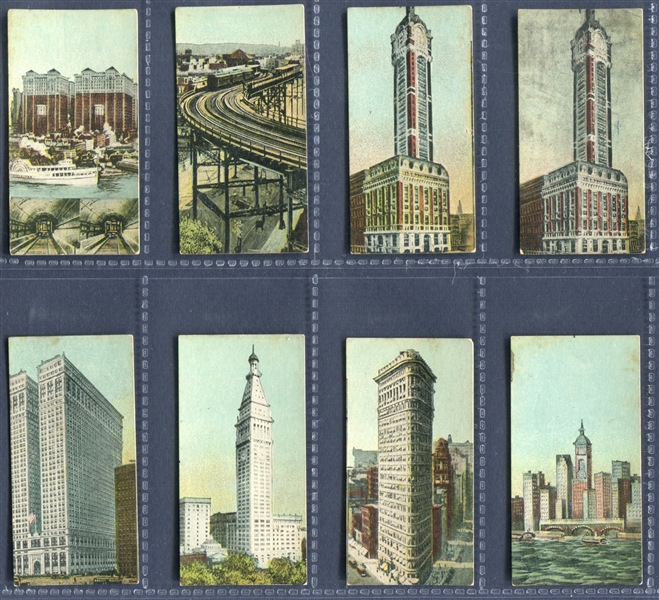 1920's B.A.T. New York City Scenes Lot of (24) Cards