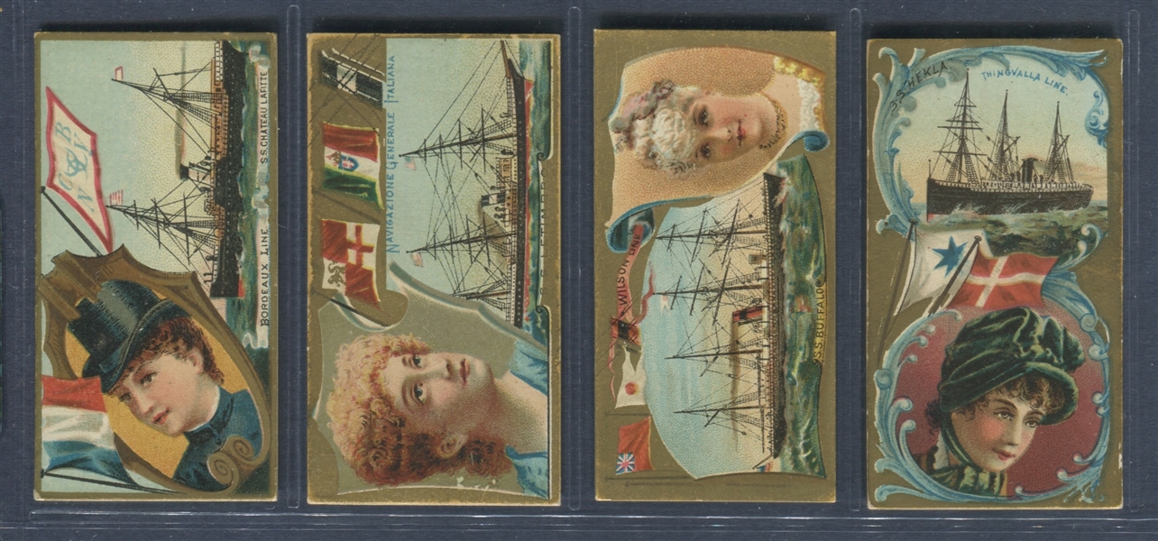 N83 Duke Ocean and River Steamers Partial Set of (19/36) Cards