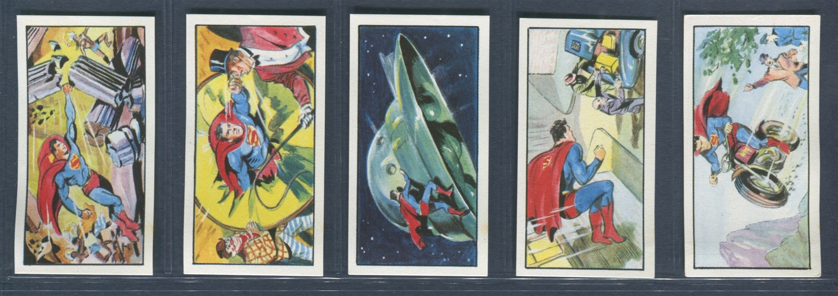 1968 Primrose Confectionery (UK) Superman Complete Set of (50) Cards